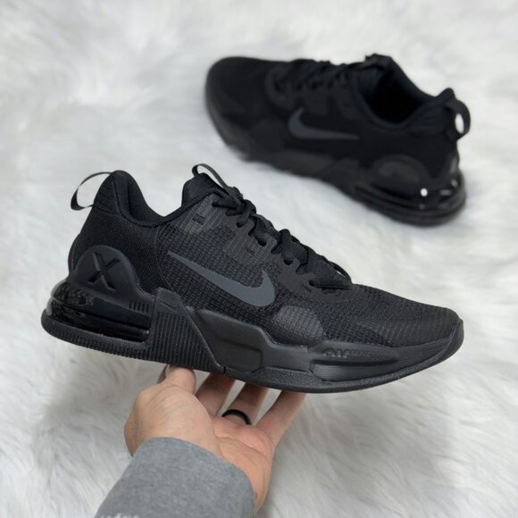 Nike Air Max Alpha Trainer 5 Mens Shoes Black DM0829-010 VNDS Sz 7 / WMNS 8.5